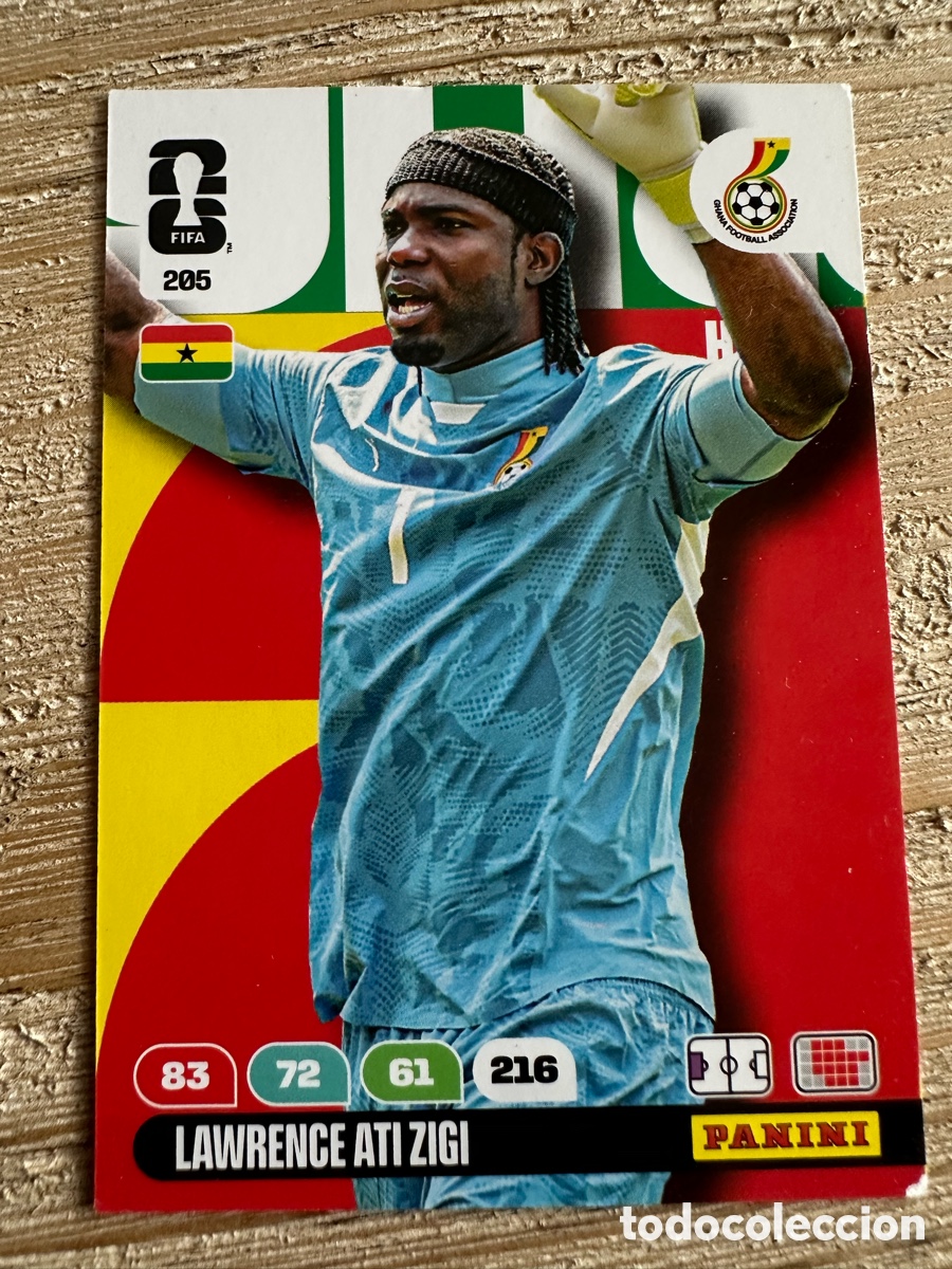 Trading Cards: LAWRENCE ATI ZIGI GHANA 205 ADRENALYN XL PANINI MUNDIAL WORLD CUP 2026 USA CAN MEX