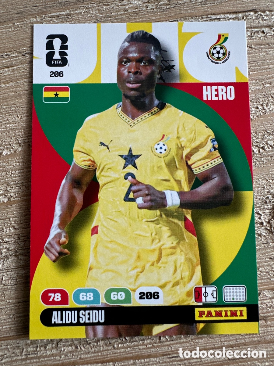 Trading Cards: ALIDU SEIDU GHANA 206 ADRENALYN XL PANINI MUNDIAL WORLD CUP 2026 USA CAN MEX