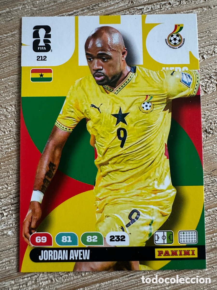 Trading Cards: JORDAN AYEW GHANA 212 ADRENALYN XL PANINI MUNDIAL WORLD CUP 2026 USA CAN MEX