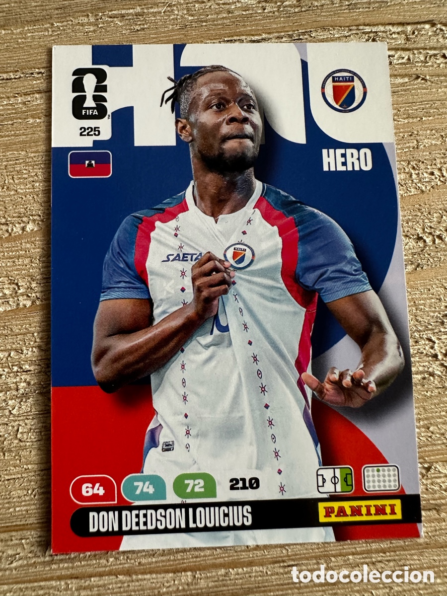 Trading Cards: DON DEEDSON LOUICIUS HAITI 225 ADRENALYN XL PANINI MUNDIAL WORLD CUP 2026 USA CAN MEX