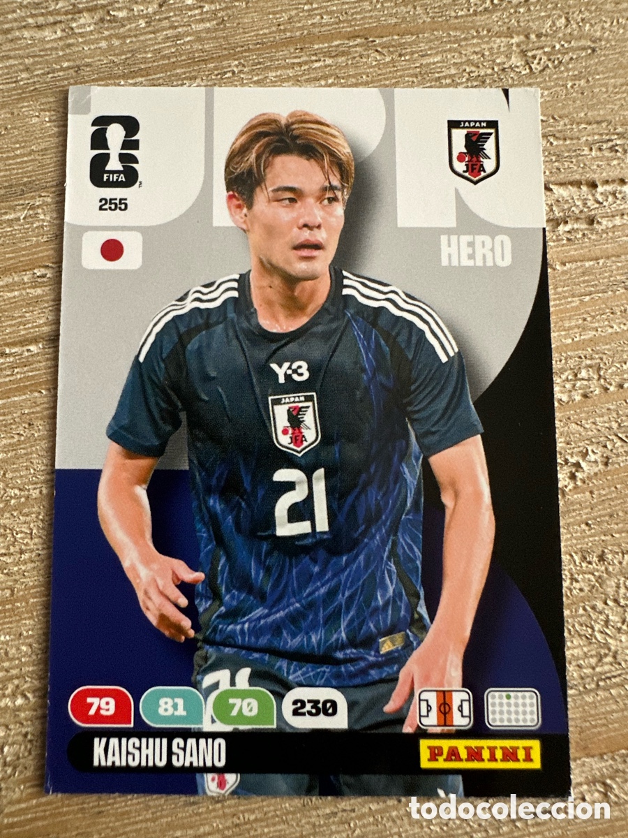 Figurine Collezionabili: KAISHU SANO JAPON 255 ADRENALYN XL PANINI MUNDIAL WORLD CUP 2026 USA CAN MEX
