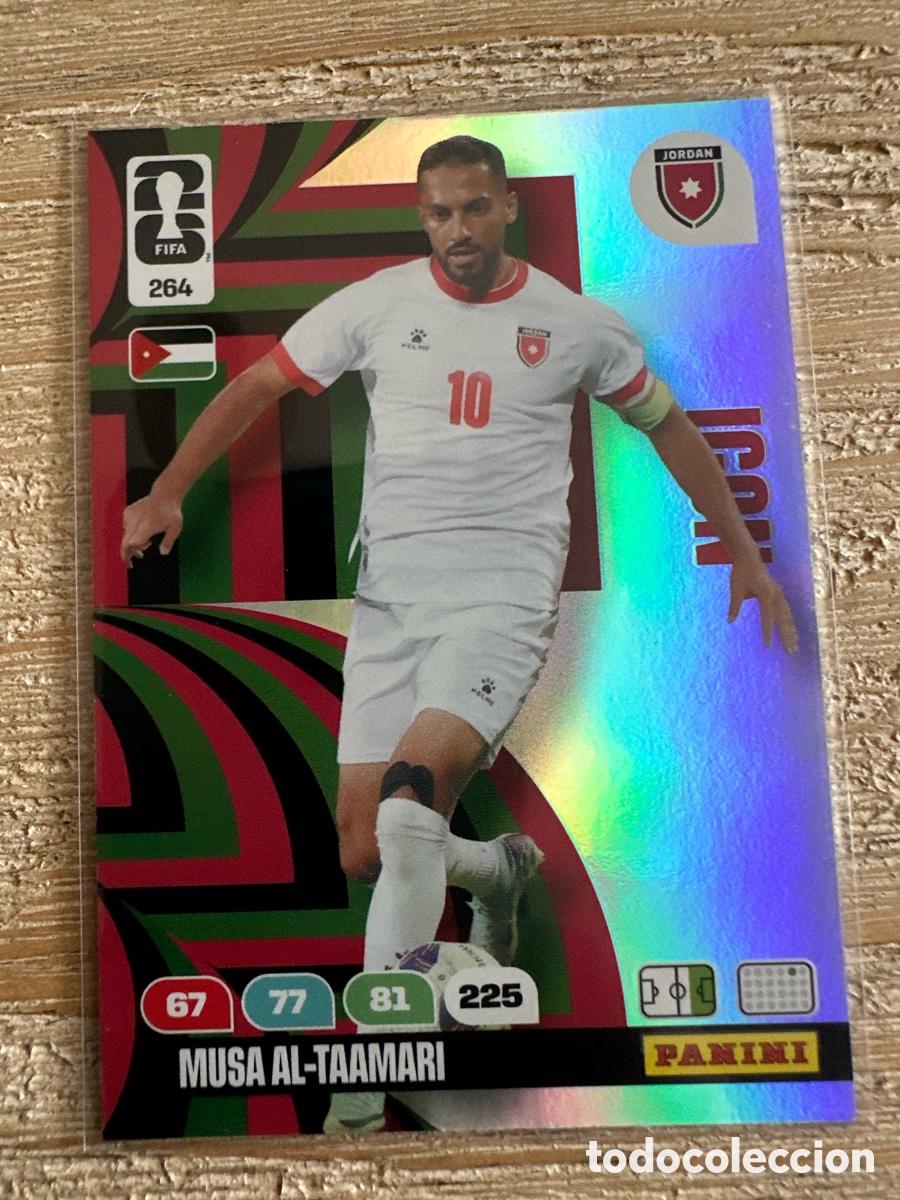 Trading Cards: MUSA AL-TAAMARI JORDANIA ICON 264 ADRENALYN XL PANINI MUNDIAL WORLD CUP 2026 USA CAN MEX