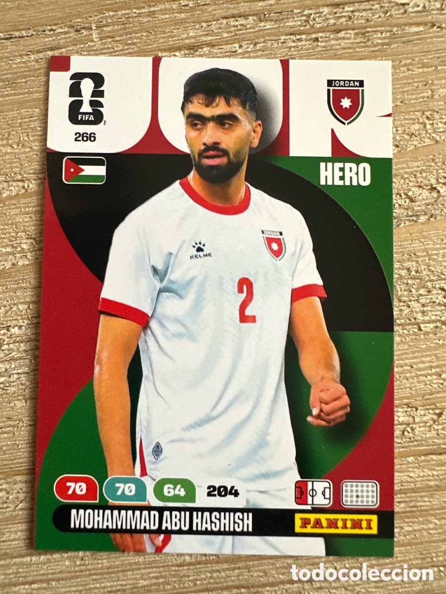 Trading Cards: MOHAMMAD ABU HASHISH JORDANIA 266 ADRENALYN XL PANINI MUNDIAL WORLD CUP 2026 USA CAN MEX