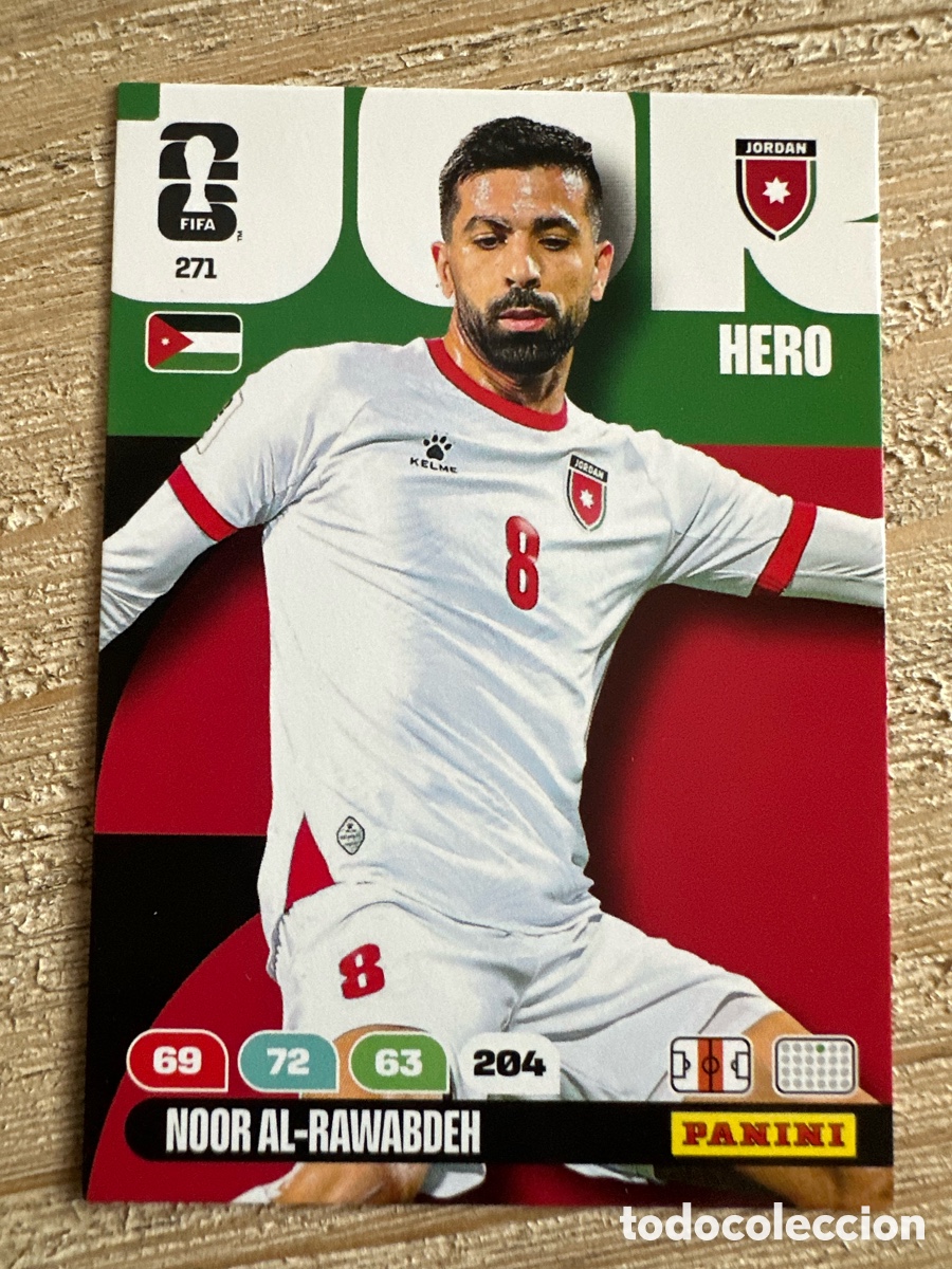 Trading Cards: NOOR AL-RAWABDEH JORDANIA 271 ADRENALYN XL PANINI MUNDIAL WORLD CUP 2026 USA CAN MEX