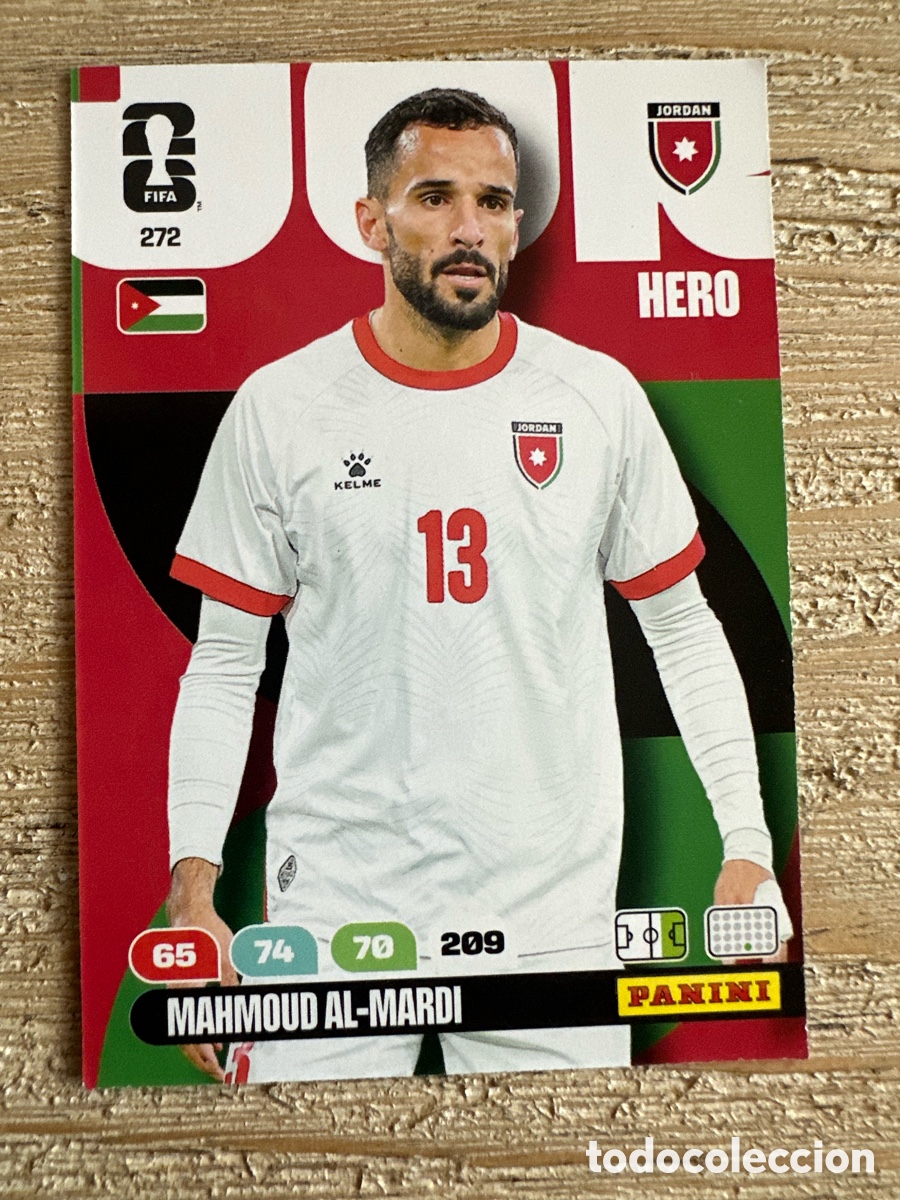 Trading Cards: MAHMOUD AL-MARDI JORDANIA 272 ADRENALYN XL PANINI MUNDIAL WORLD CUP 2026 USA CAN MEX
