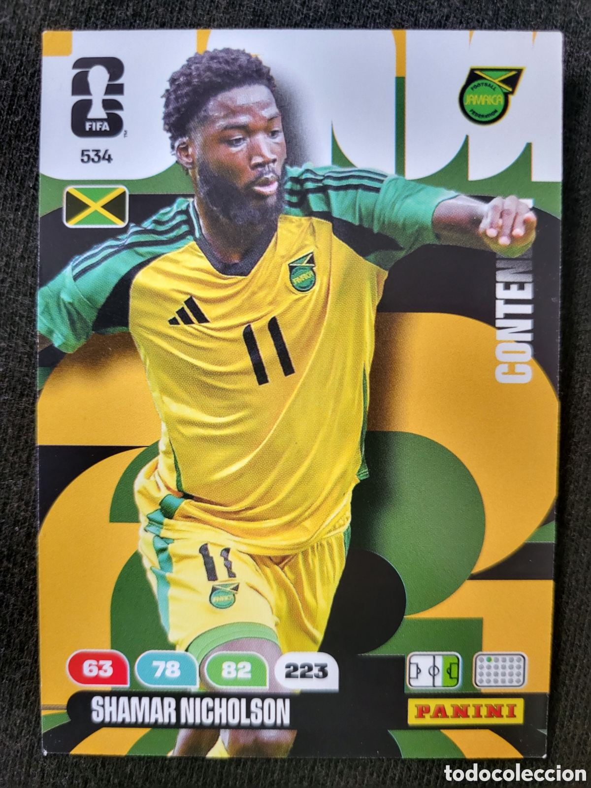 Trading Cards: 534 Shamar Nicholson / Adrenalyn XL World Cup 2026