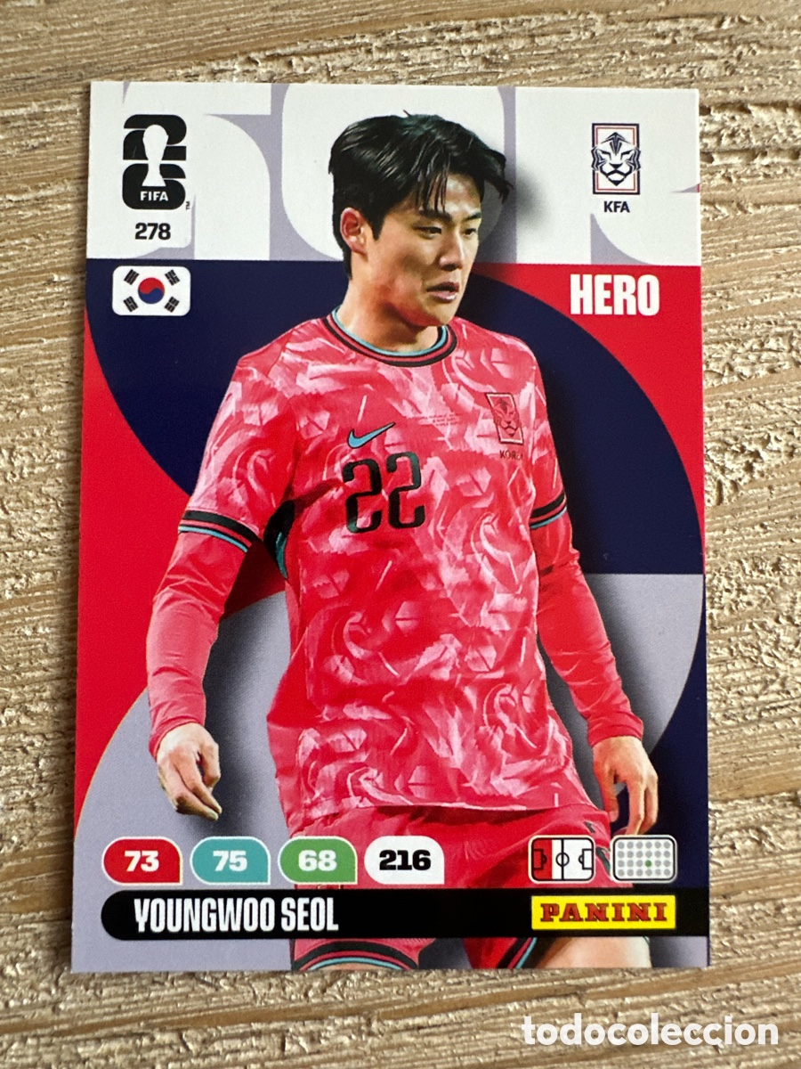 Trading Cards: YOUNGWOO SEOL KOREA 278 ADRENALYN XL PANINI MUNDIAL WORLD CUP 2026 USA CAN MEX