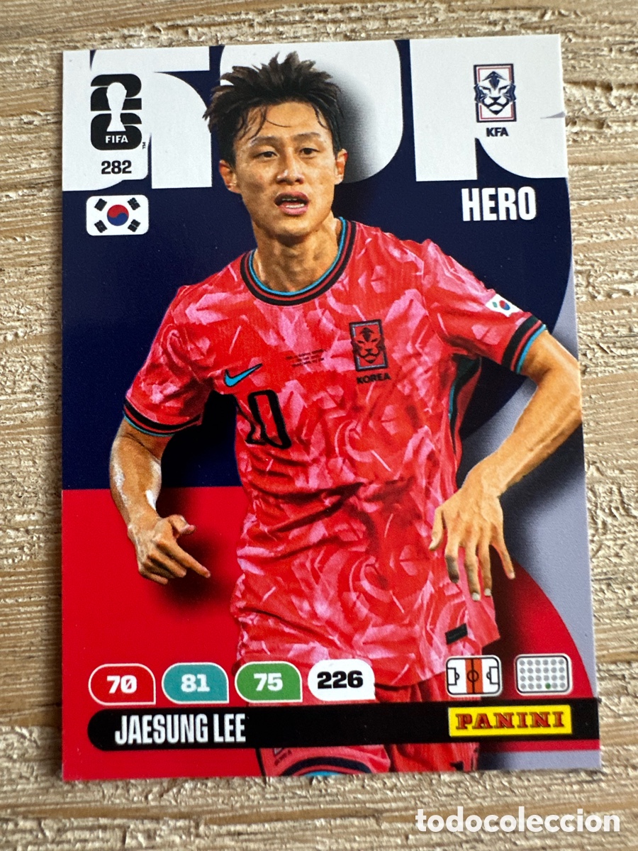 Trading Cards: JAESUNG LEE KOREA 282 ADRENALYN XL PANINI MUNDIAL WORLD CUP 2026 USA CAN MEX