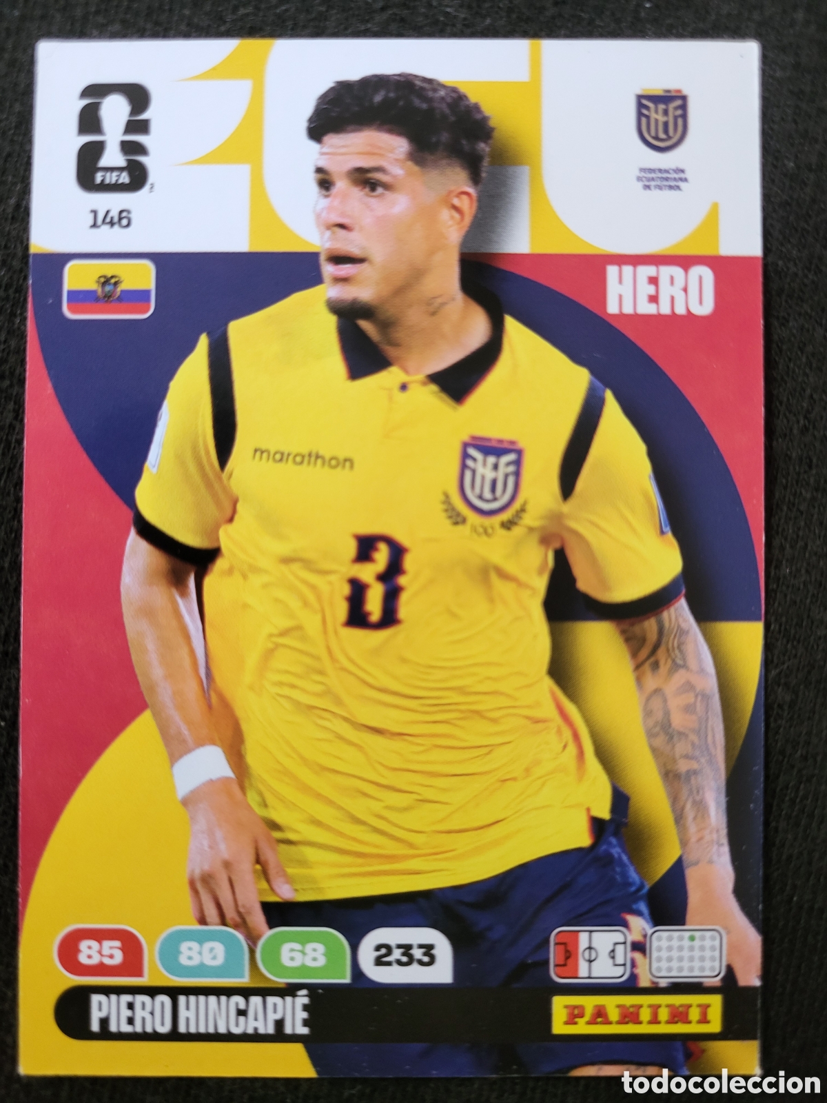 Trading Cards: 146 Pierro Hincapi&eacute; / Adrenalyn XL World Cup 2026