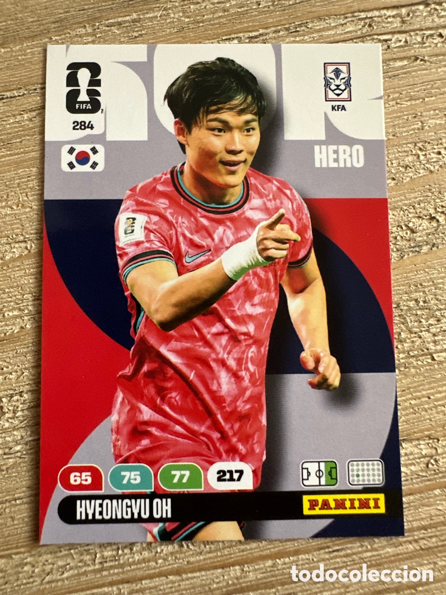 Trading Cards: HYEONGYU OH KOREA 284 ADRENALYN XL PANINI MUNDIAL WORLD CUP 2026 USA CAN MEX
