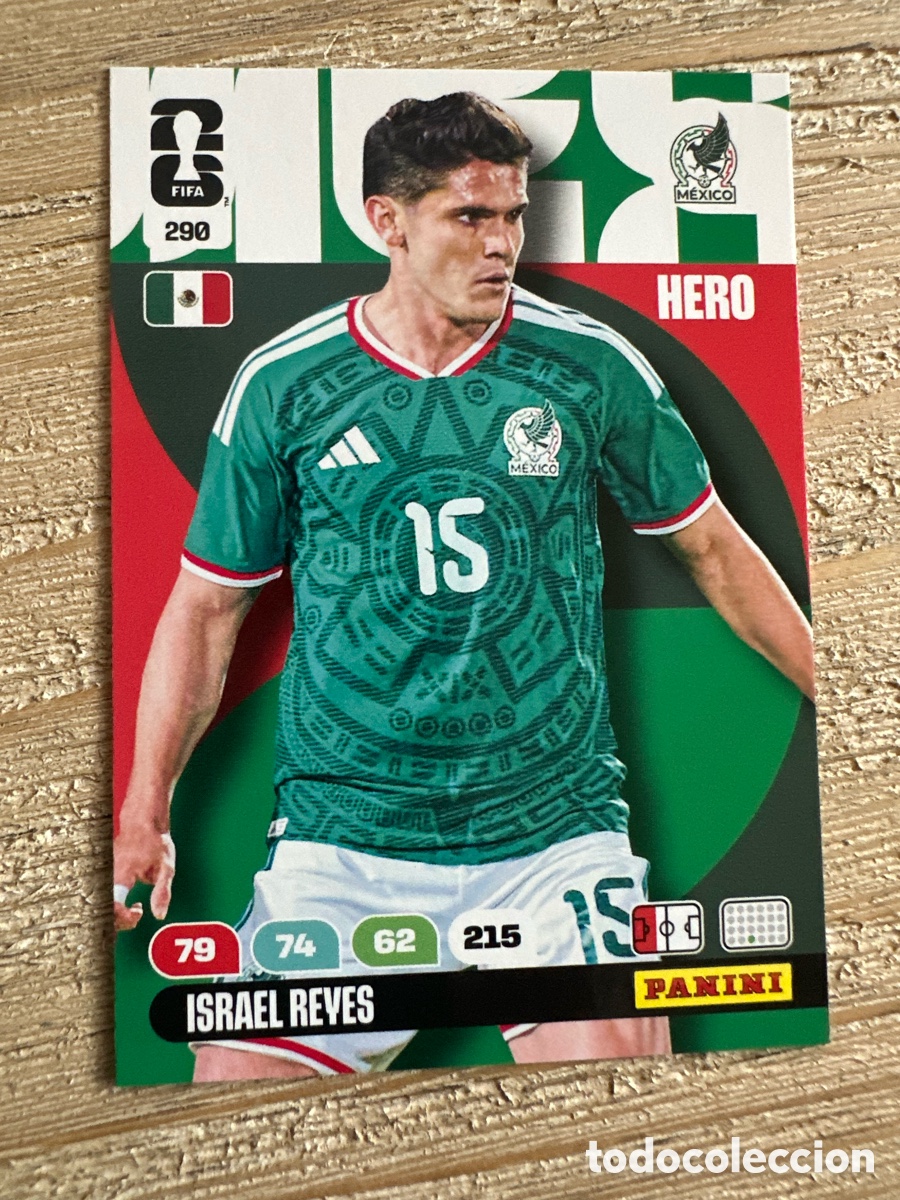 Trading Cards: ISRAEL REYES MEXICO 290 ADRENALYN XL PANINI MUNDIAL WORLD CUP 2026 USA CAN MEX
