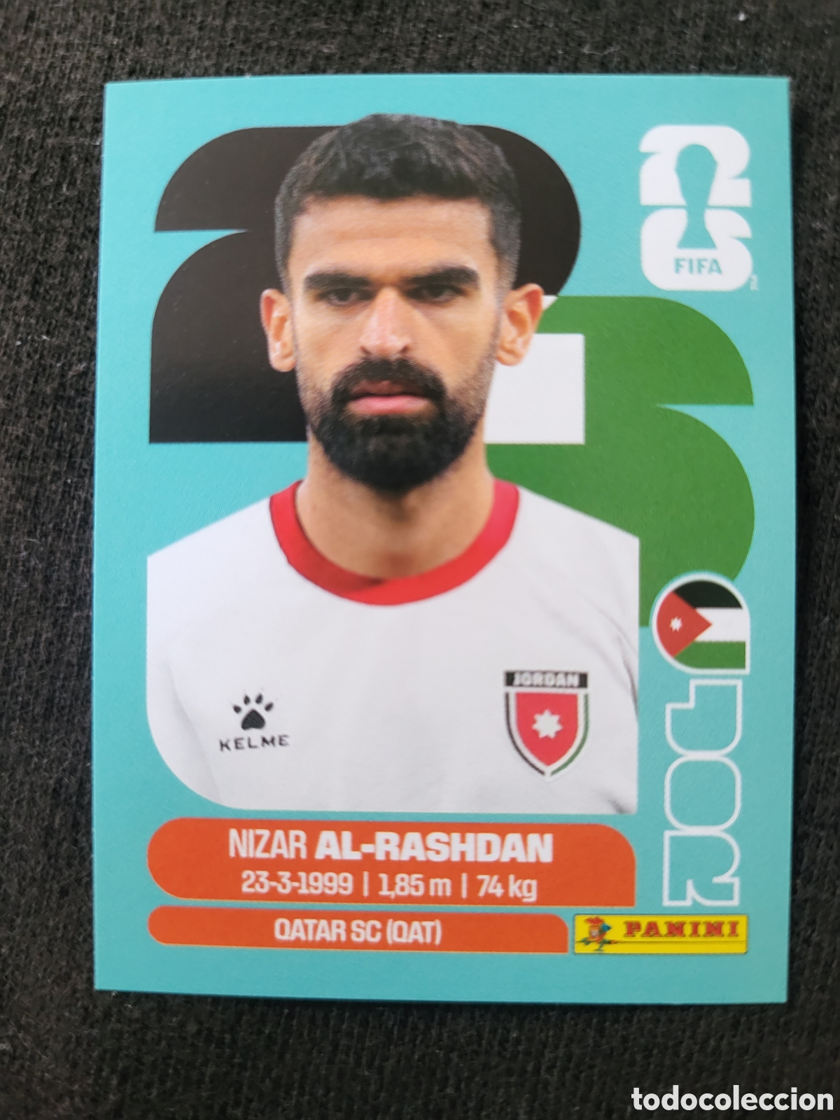 Trading Cards: JOR 10 Nizar Al-Rashdan [Sticker] / FIFA World Cup 2026