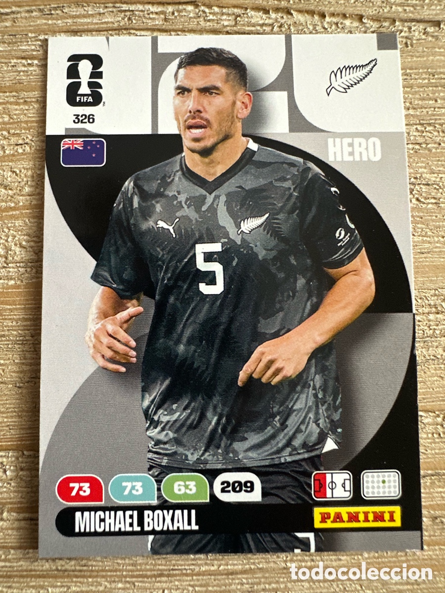 Trading Cards: MICHAEL BOXALL NUEVA ZELANDA 326 ADRENALYN XL PANINI MUNDIAL WORLD CUP 2026 USA CAN MEX