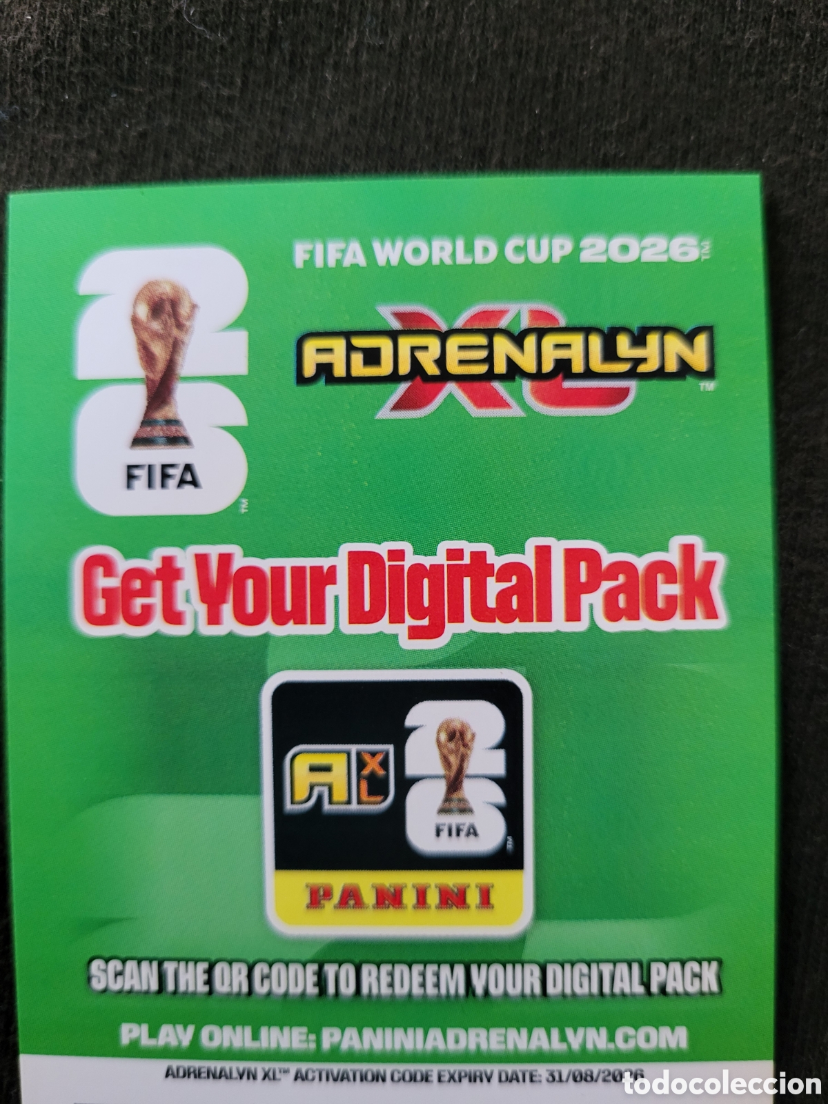 Trading Cards: FDP Free Digital Pack / Adrenalyn XL World Cup 2026