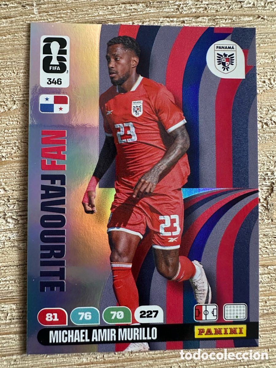Trading Cards: MICHAEL AMIR MURILLO PANAMA FAN FAVOURITE 346 ADRENALYN XL PANINI MUNDIAL WORLD CUP 2026 USA CAN MEX
