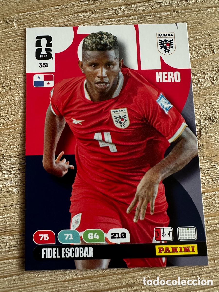 Trading Cards: FIDEL ESCOBAR PANAMA 351 ADRENALYN XL PANINI MUNDIAL WORLD CUP 2026 USA CAN MEX