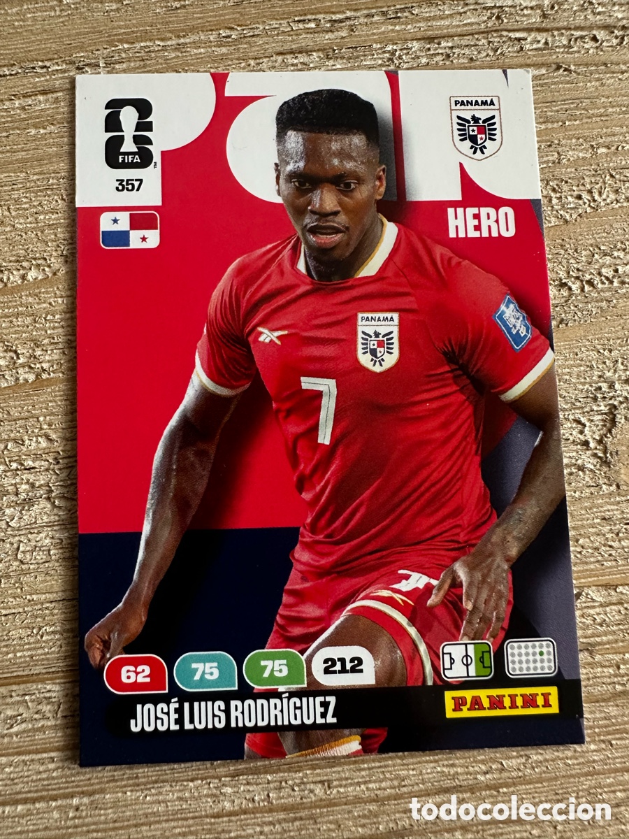 Trading Cards: JOSE LUIS RODRIGUEZ PANAMA 357 ADRENALYN XL PANINI MUNDIAL WORLD CUP 2026 USA CAN MEX