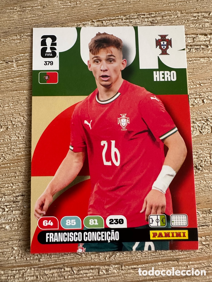 Trading Cards: FRANCISCO CONCEI&Ccedil;AO PORTUGAL 379 ADRENALYN XL PANINI MUNDIAL WORLD CUP 2026 USA CAN MEX