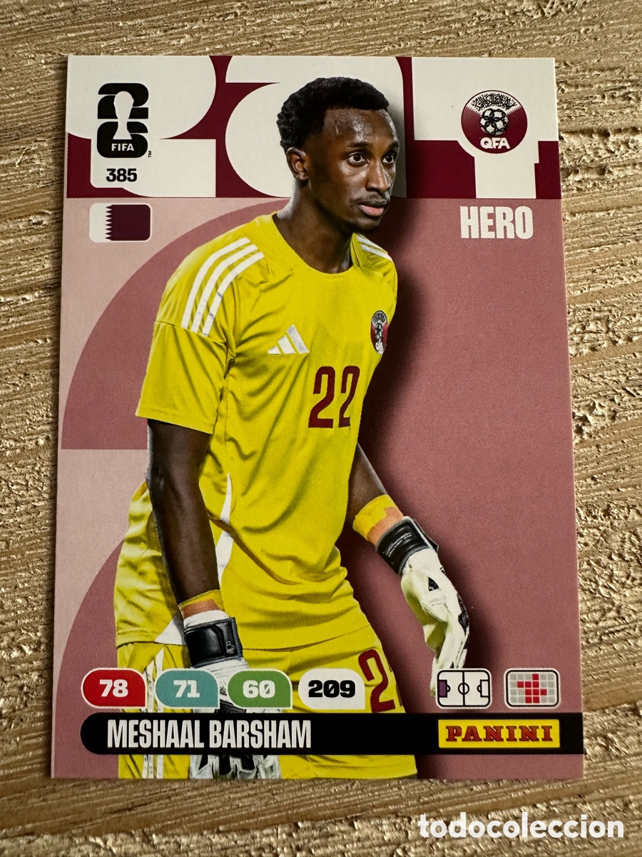 Trading Cards: MESHAAL BARSHAM QATAR 385 ADRENALYN XL PANINI MUNDIAL WORLD CUP 2026 USA CAN MEX
