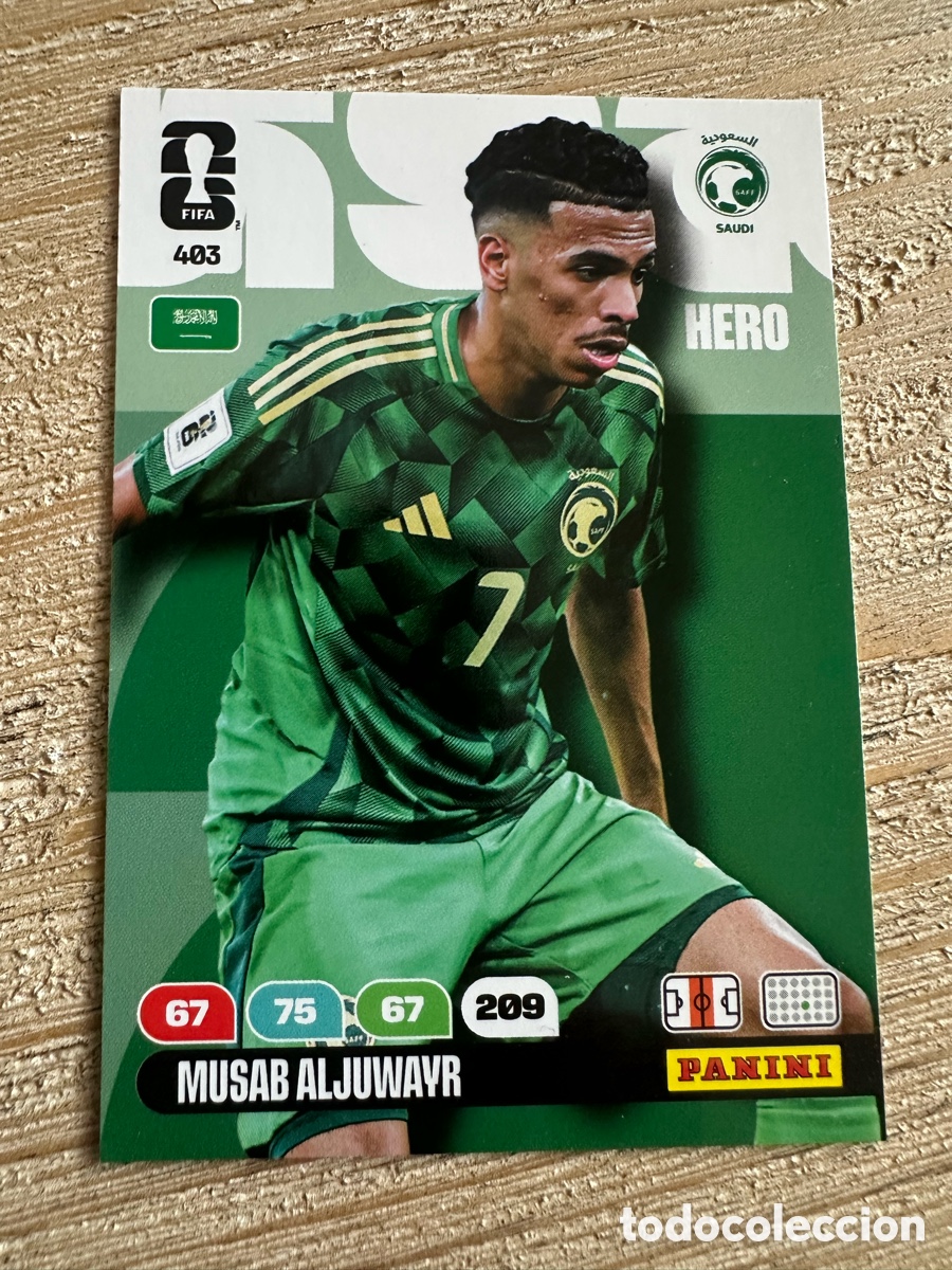 Trading Cards: MUSAB ALJUWAYR ARABIA SAUDI 403 ADRENALYN XL PANINI MUNDIAL WORLD CUP 2026 USA CAN MEX