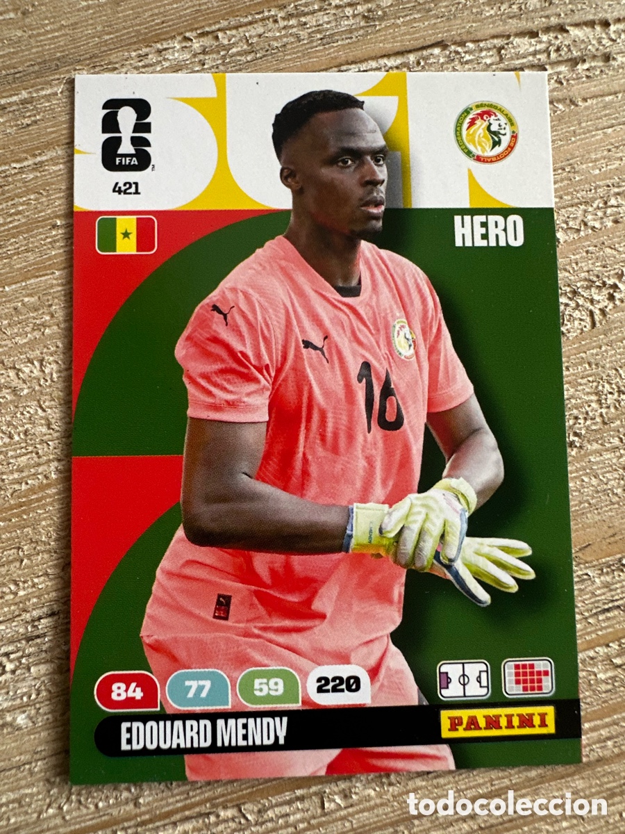 Trading Cards: EDOUARD MENDY SENAGAL 421 ADRENALYN XL PANINI MUNDIAL WORLD CUP 2026 USA CAN MEX