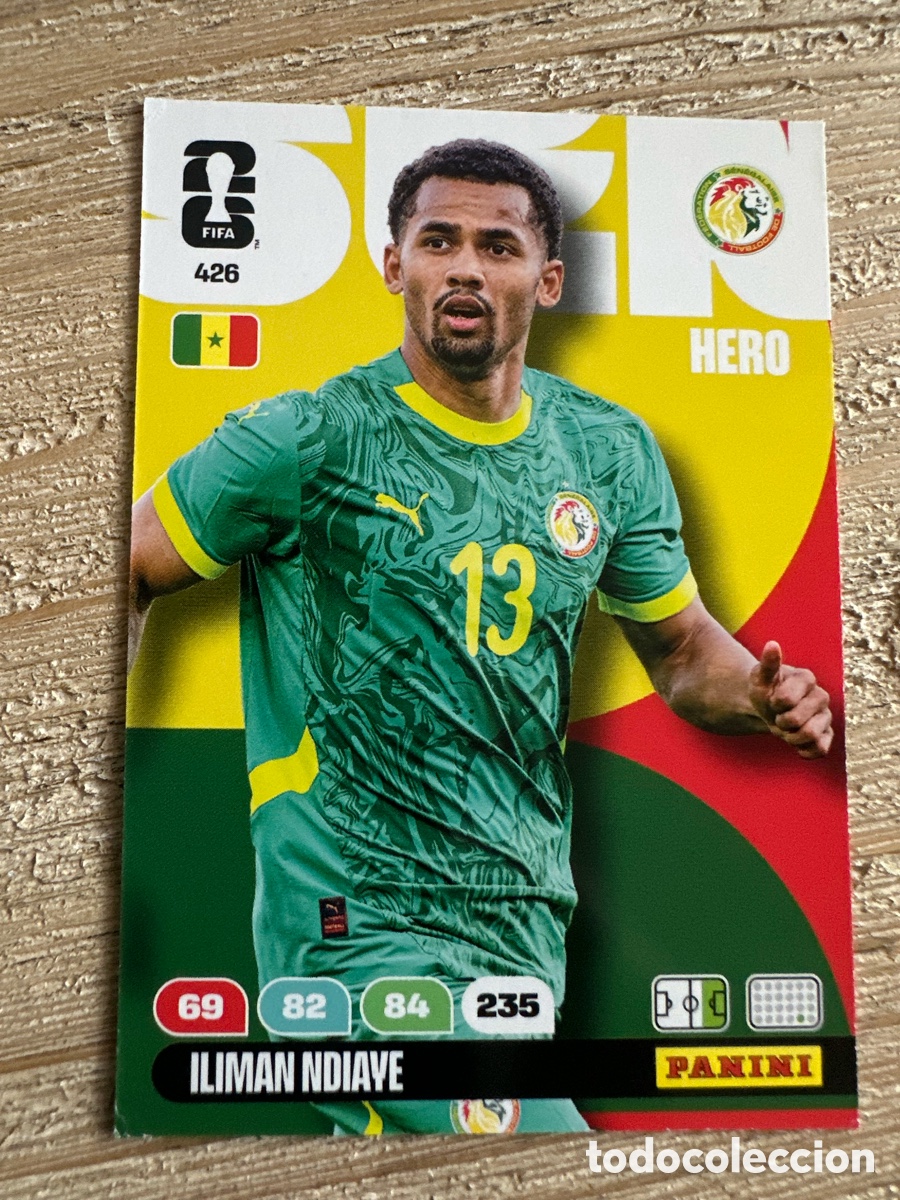 Trading Cards: ILIMAN NDIAYE SENAGAL 426 ADRENALYN XL PANINI MUNDIAL WORLD CUP 2026 USA CAN MEX
