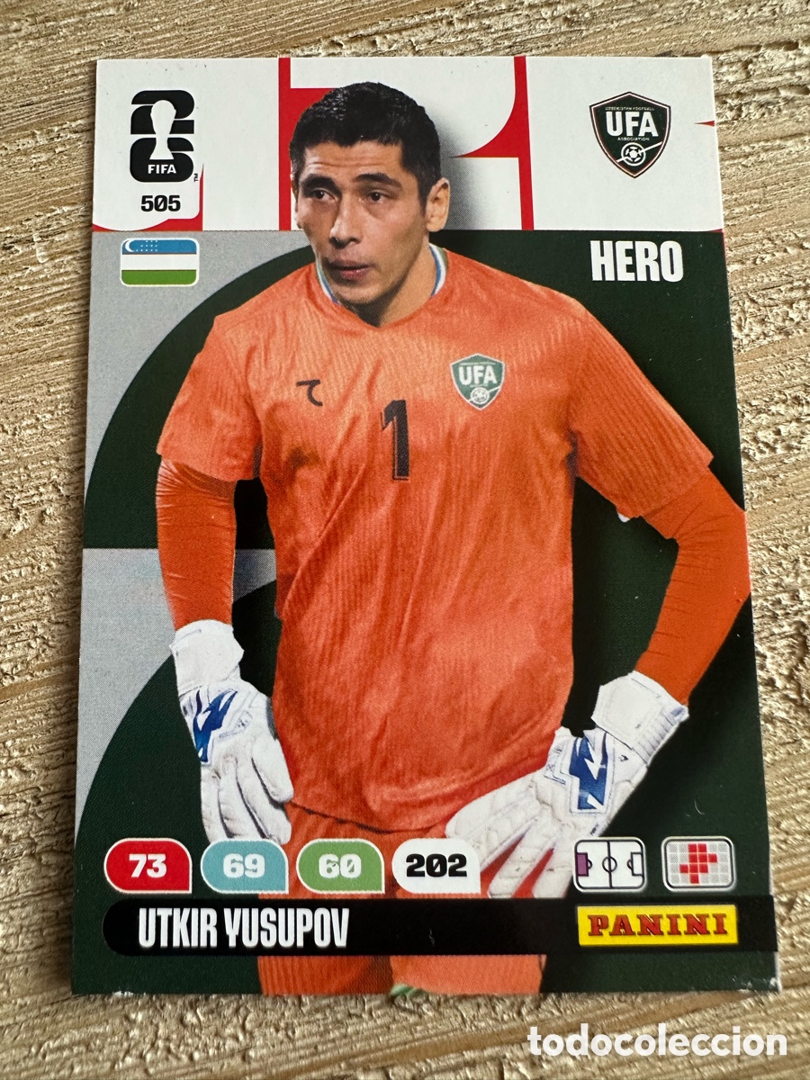 Trading Cards: UTKIR YUSUPOV UZBEKISTAN 505 ADRENALYN XL PANINI MUNDIAL WORLD CUP 2026 USA CAN MEX
