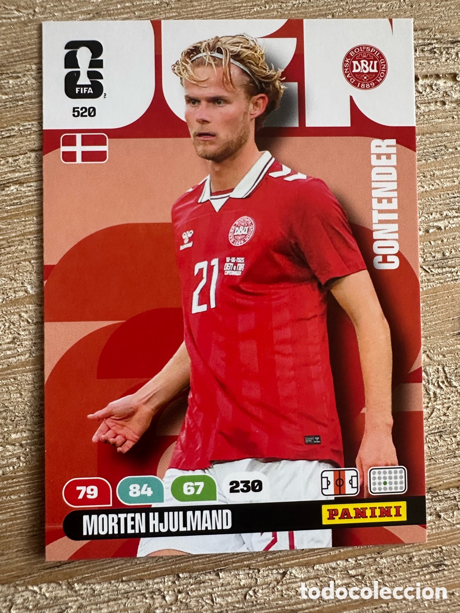 Trading Cards: MORTEN HJULMAND DINAMARCA 520 ADRENALYN PANINI MUNDIAL WORLD CUP 2026 USA CAN MEX
