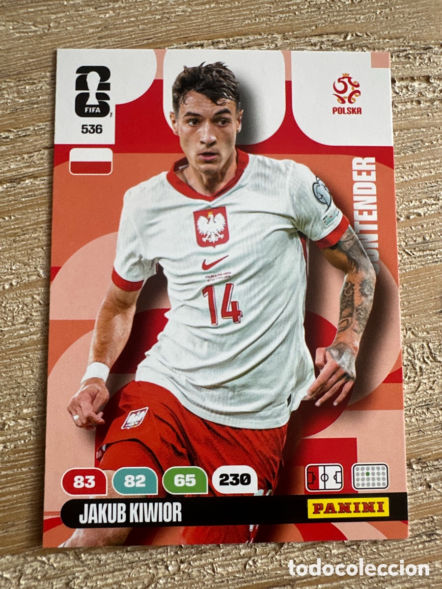 Trading Cards: JAKUB KIWIOR POLONIA 536 ADRENALYN PANINI MUNDIAL WORLD CUP 2026 USA CAN MEX