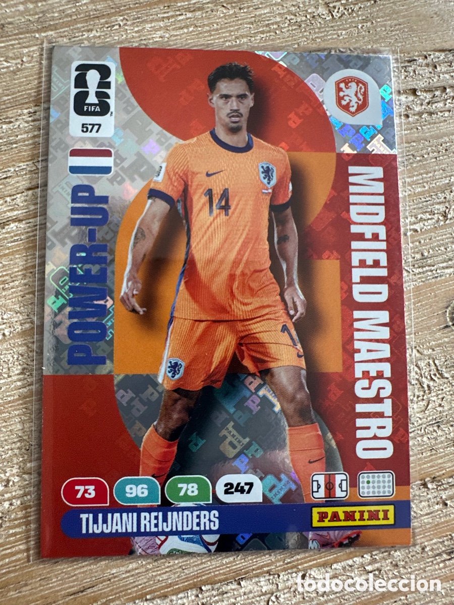 Trading Cards: REIJNDERS PAISES BJOS MIDFIELD MAESTRO 577 ADRENALYN XL PANINI MUNDIAL WORLD CUP 2026 USA CAN MEX