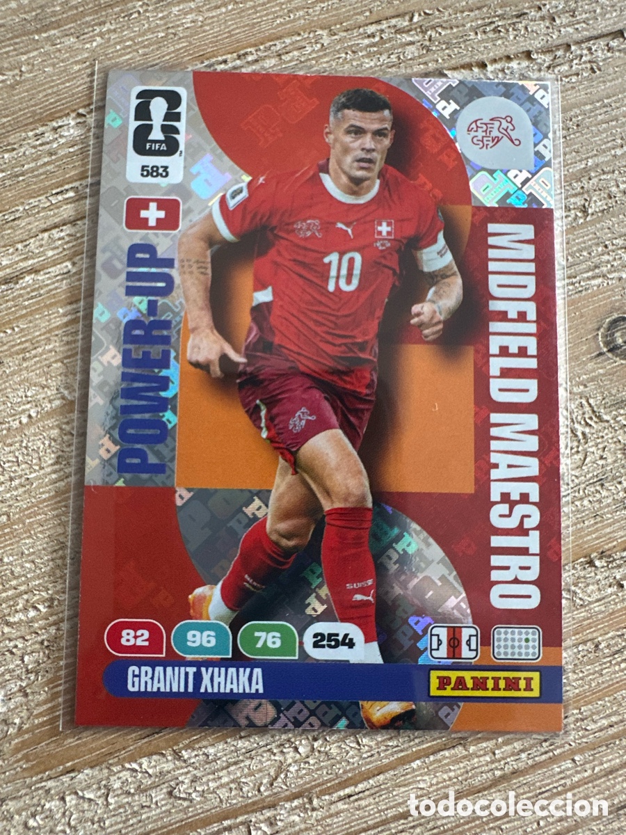 Trading Cards: GRANIT XHAKA SUIZA MIDFIELD MAESTRO 583 ADRENALYN XL PANINI MUNDIAL WORLD CUP 2026 USA CAN MEX