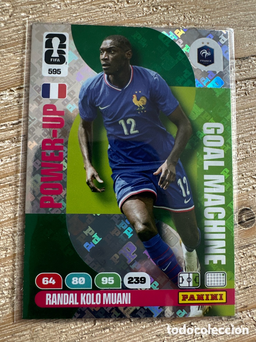 Trading Cards: RANDAL KOLO MUANI FRANCIA 595 GOAL MACHINE ADRENALYN XL PANINI MUNDIAL WORLD CUP 2026 USA CAN MEX