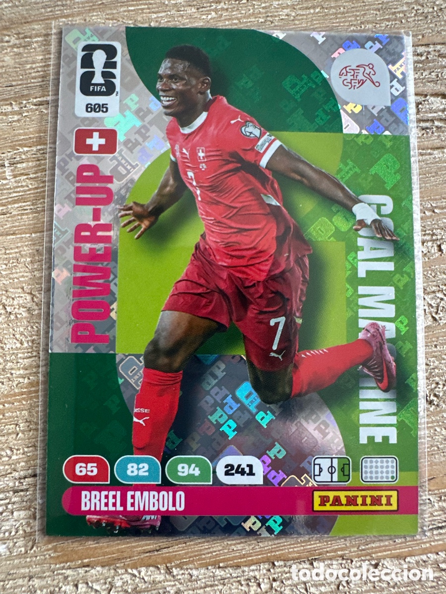 Trading Cards: BREEL EMBOLO SUIZA 605 GOAL MACHINE ADRENALYN XL PANINI MUNDIAL WORLD CUP 2026 USA CAN MEX
