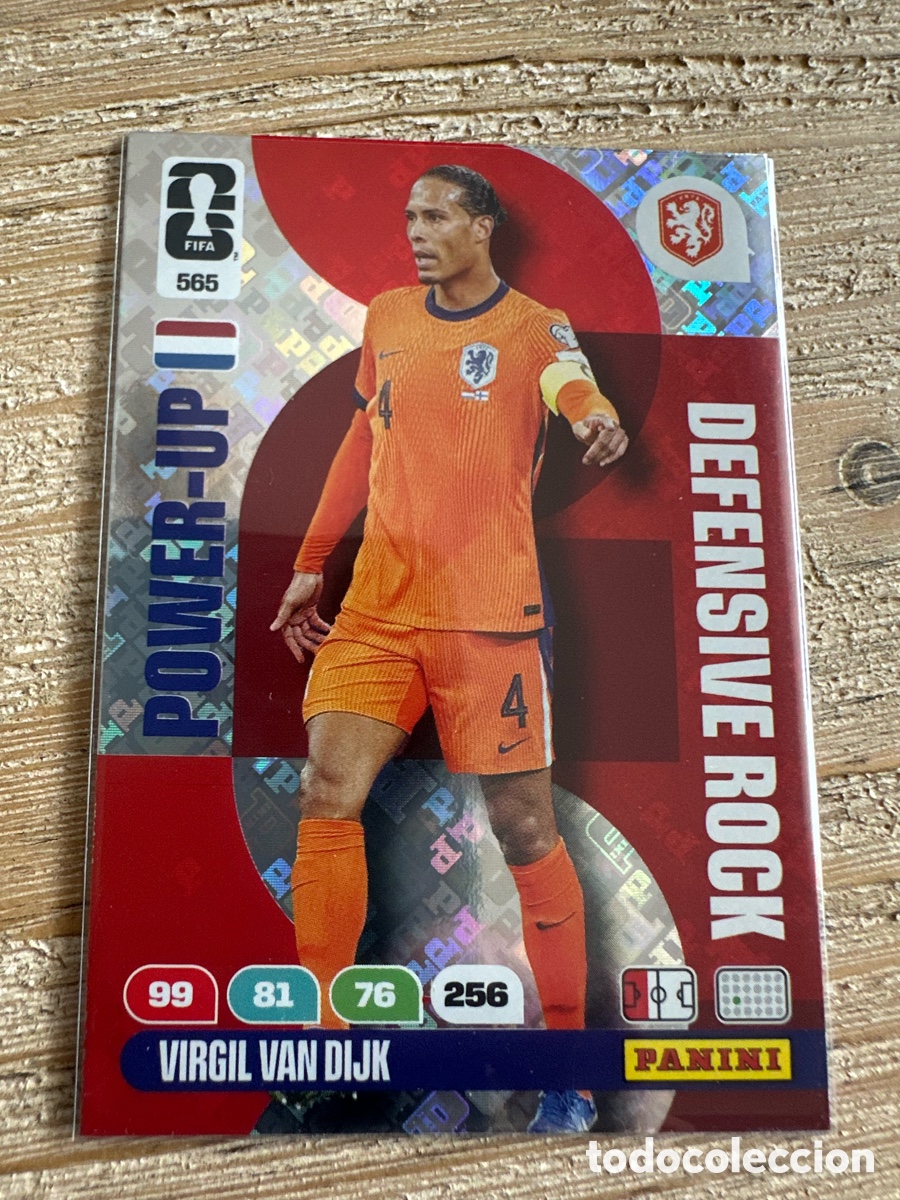 Trading Cards: VIRGIL VAN DIJK 565 DEFENSIVE ROCK ADRENALYN XL PANINI MUNDIAL WORLD CUP 2026 USA CAN MEX