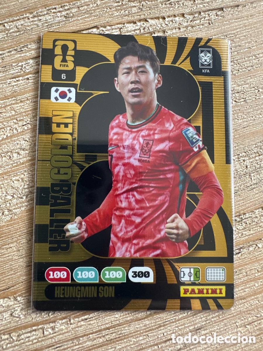 Trading Cards: HEUNGMIN SON KOREA GOLDEN BALLER 6 ADRENALYN XL PANINI MUNDIAL WORLD CUP 2026 USA CAN MEX