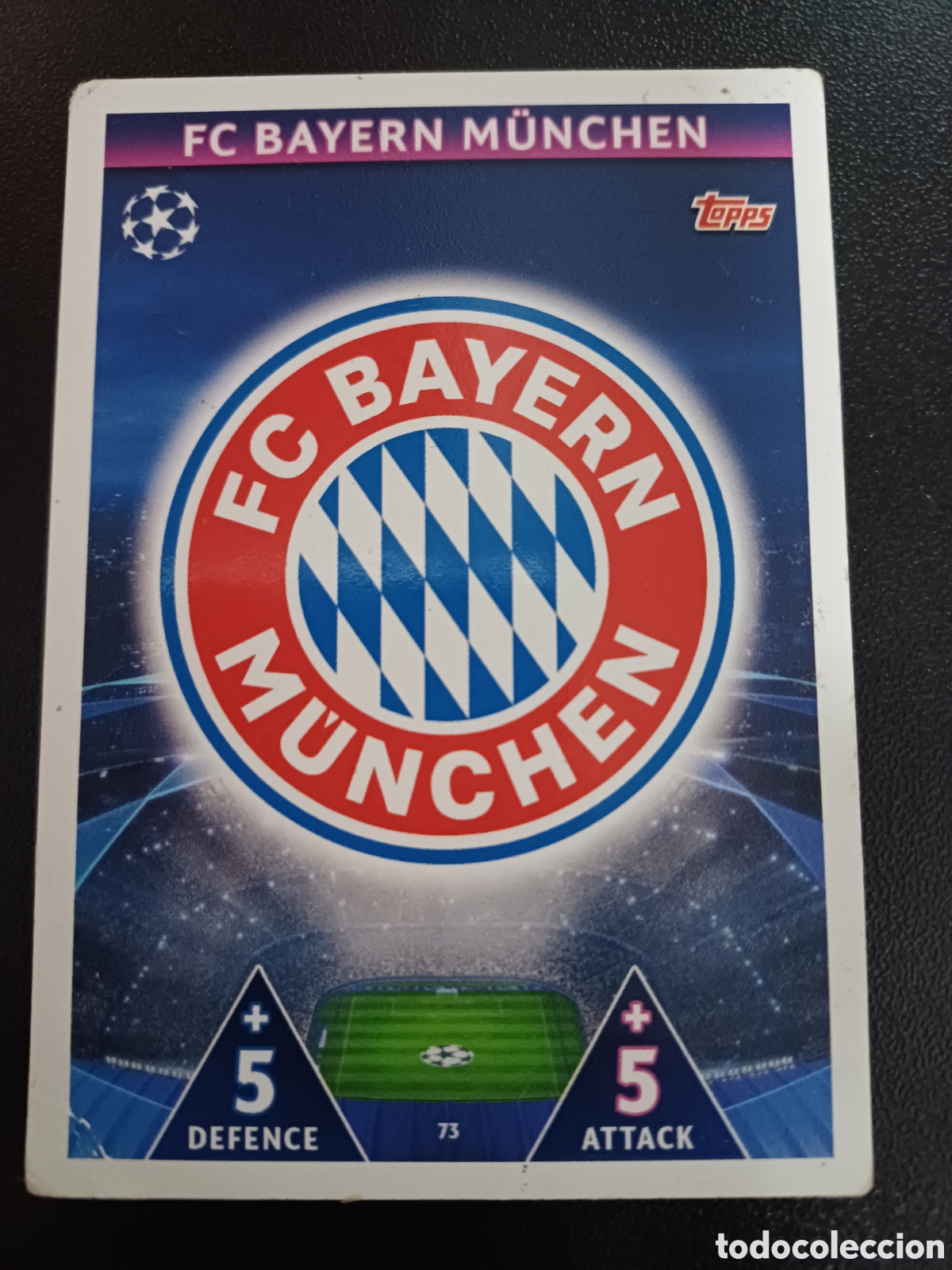 Sammelkarten: #073 ESCUDO FC BAYERN MUNCHEN TOPPS MATCH ATTAX 2018/19