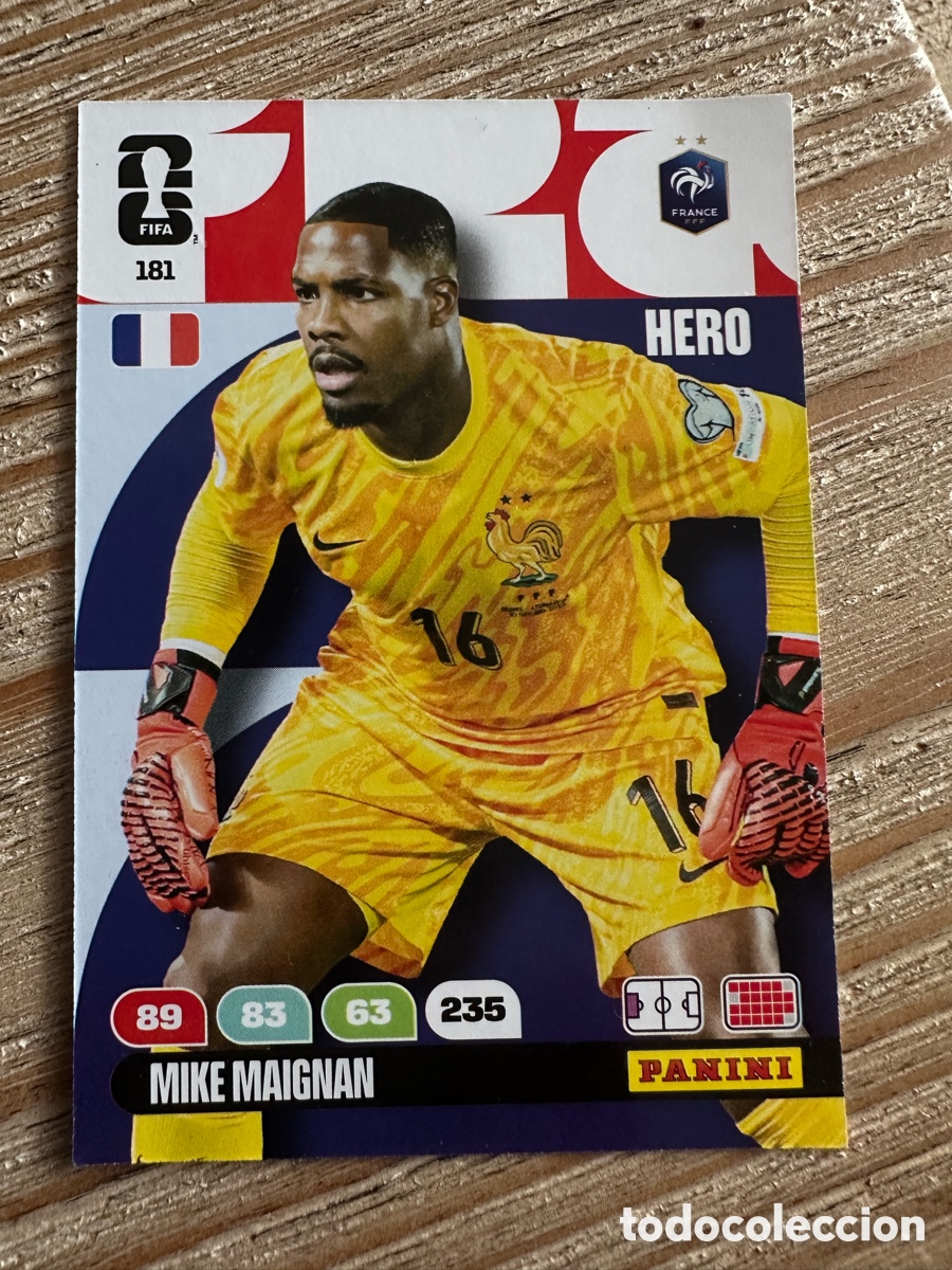 Trading Cards: MIKE MAIGNAN FRANCIA 181 ADRENALYN XL MUNDIAL 2026 WORLD CUP USA MEX CAN