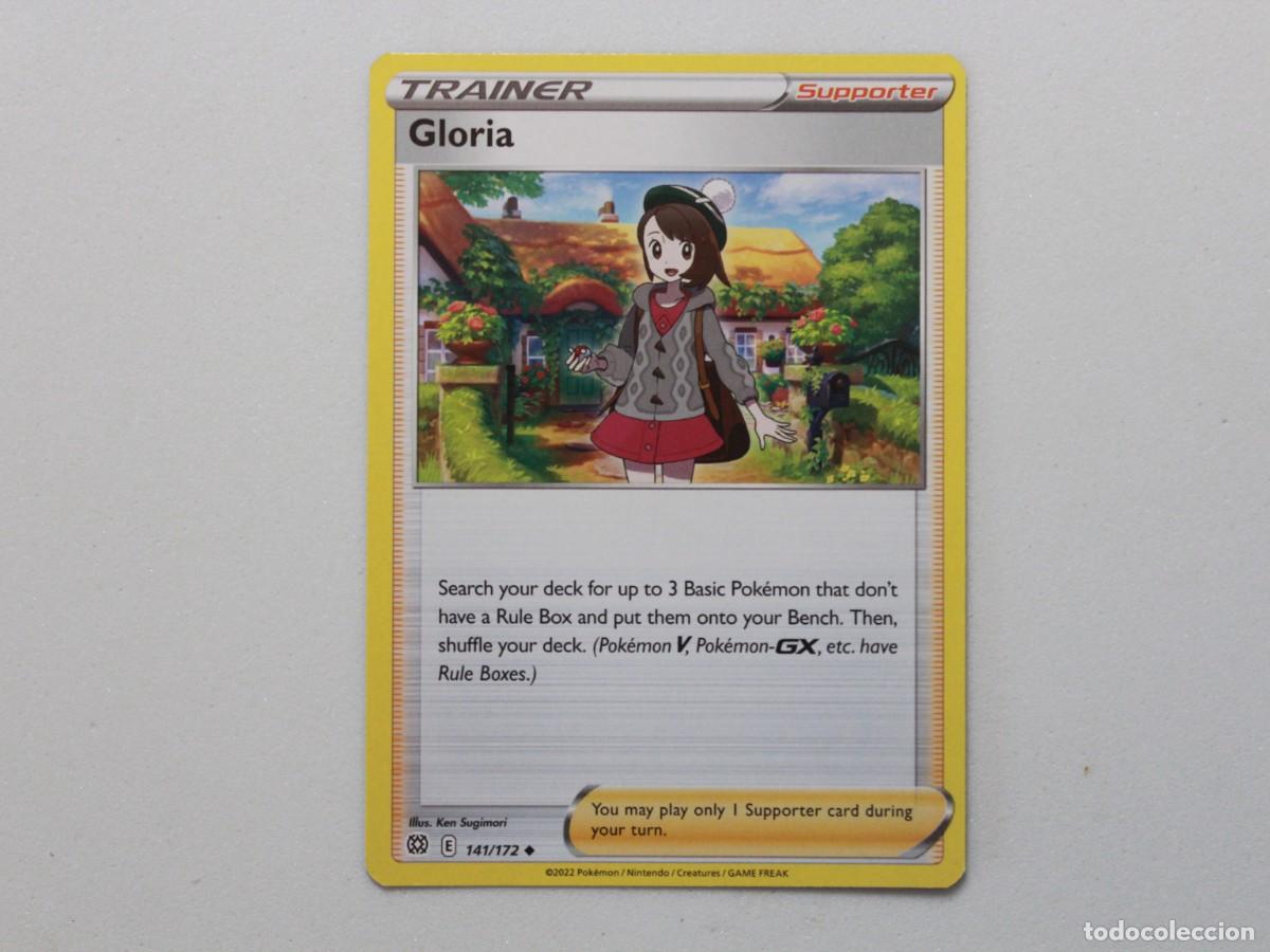 Trading Cards: Carta Pok&eacute;mon Gloria 141/172 Brilliant Stars Trainer Supporter
