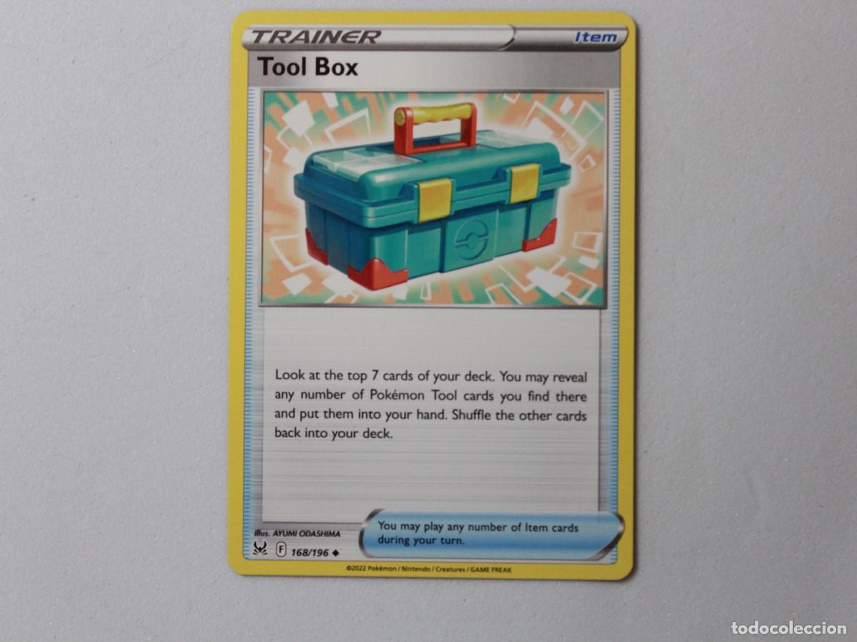 Trading Cards: Carta Pok&eacute;mon Tool Box 168/196 Lost Origin Trainer Item