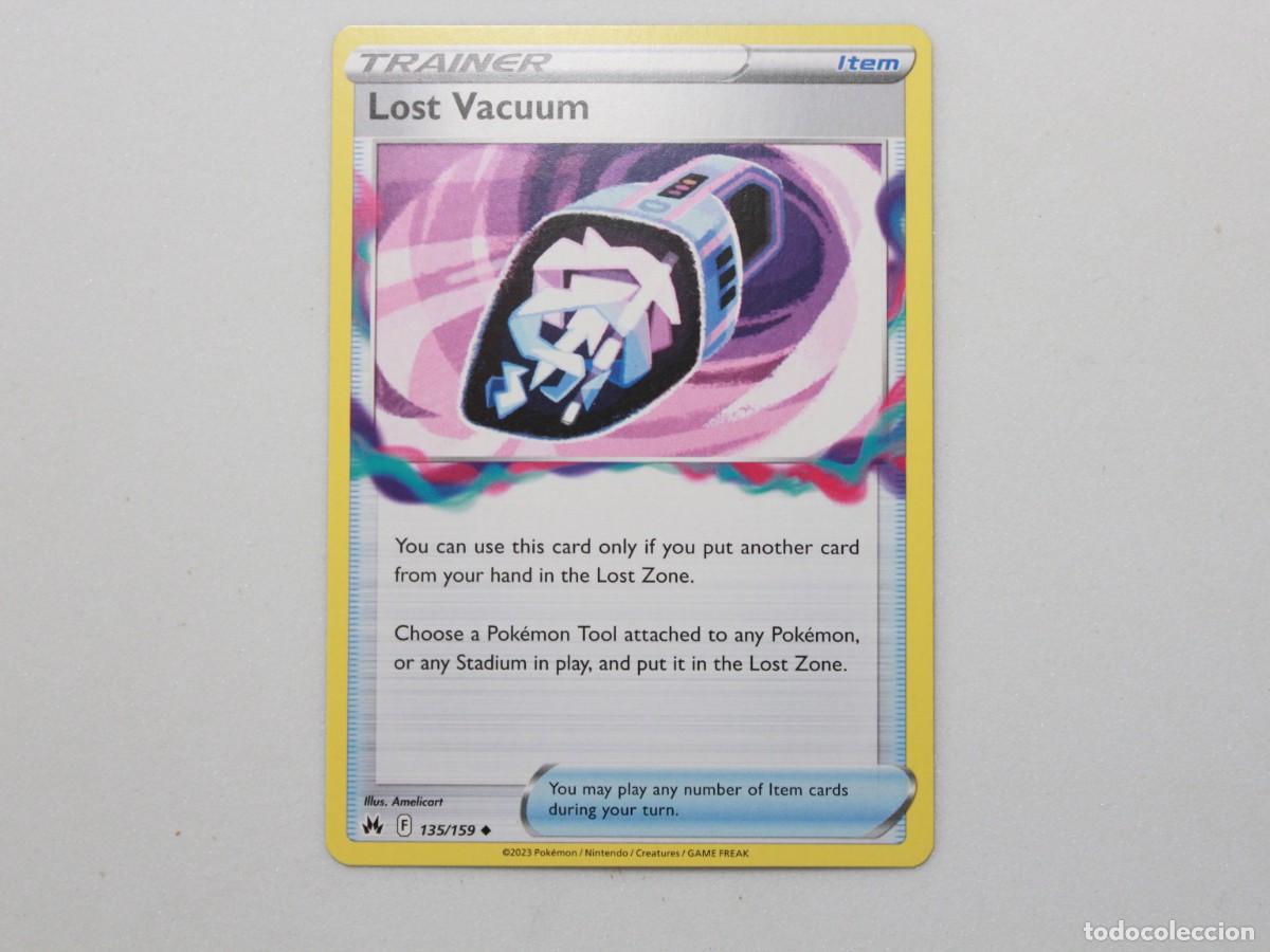 Trading Cards: Carta Pok&eacute;mon Lost Vacuum 135/159 Crown Zenith Trainer Item