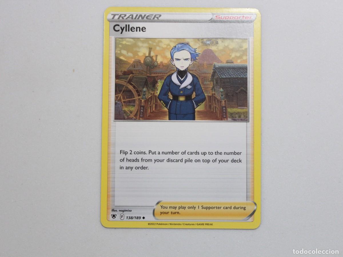 Trading Cards: Carta Pok&eacute;mon Cyllene 138/189 Astral Radiance Trainer Supporter