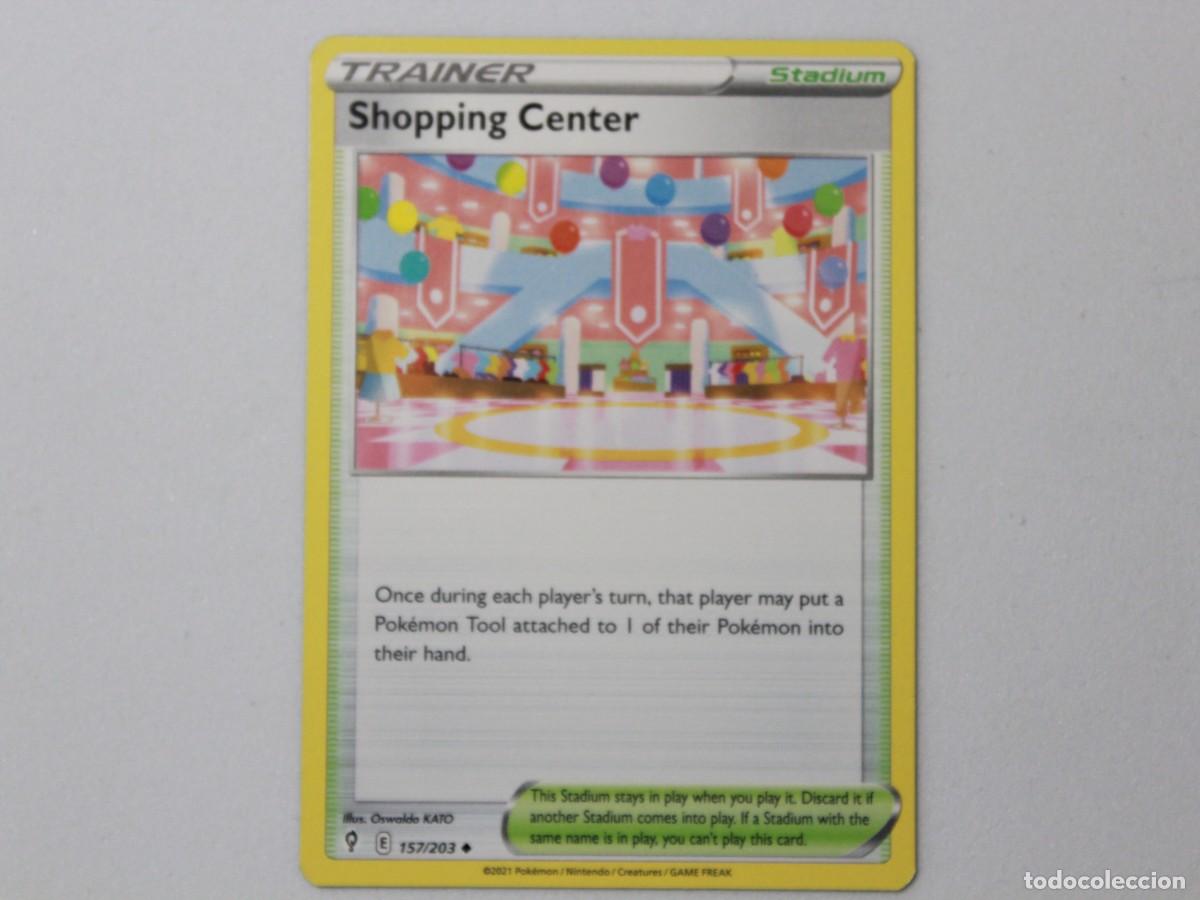 Trading Cards: Carta Pok&eacute;mon Shopping Center 157/203 Evolving Skies Stadium