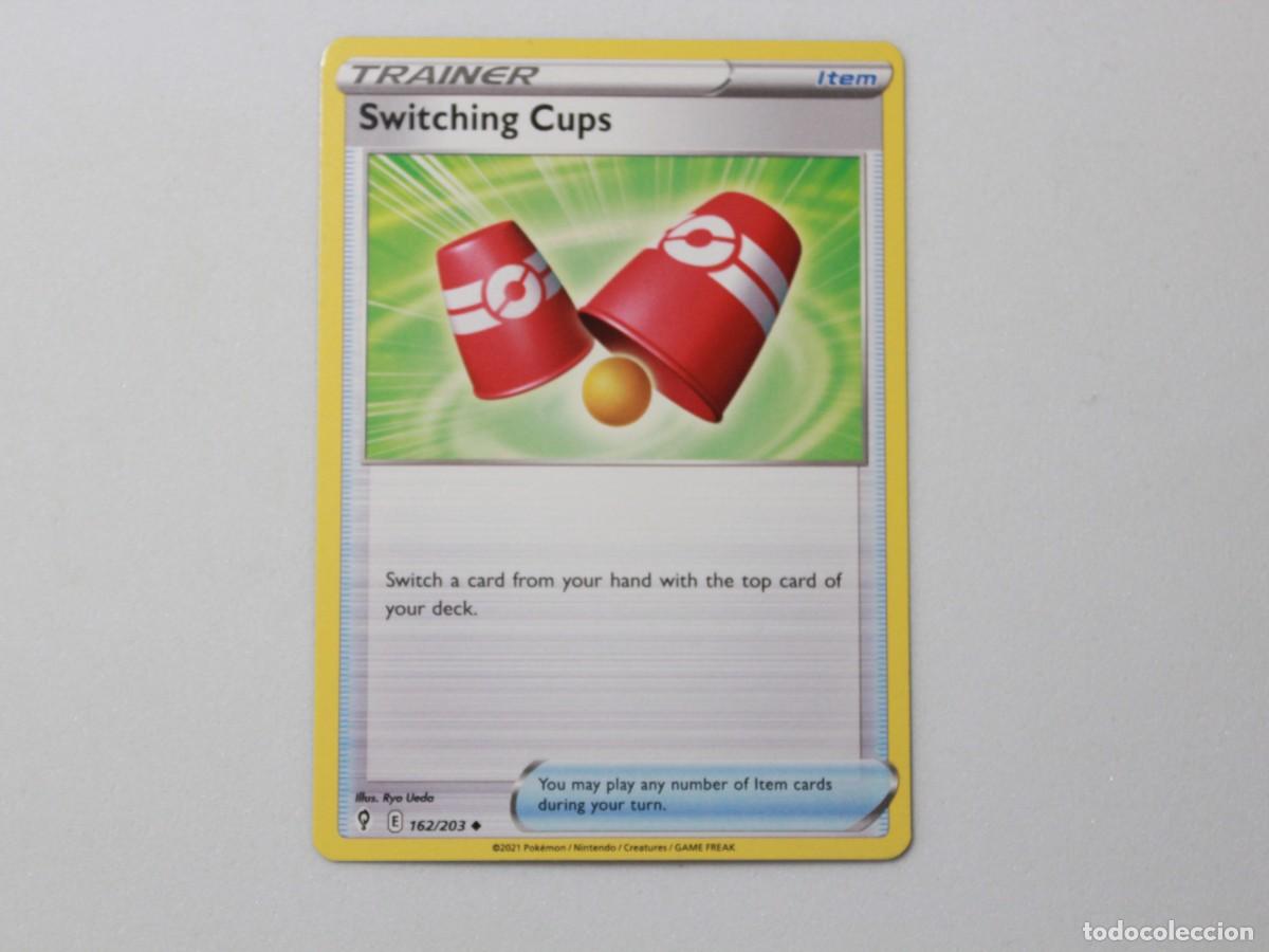 Trading Cards: Carta Pok&eacute;mon Switching Cups 162/203 Evolving Skies Trainer Item