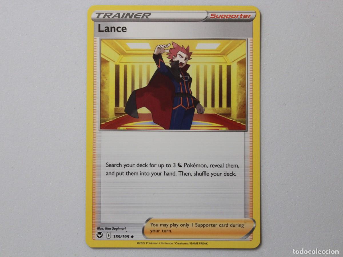 Trading Cards: Carta Pok&eacute;mon Lance 159/195 Silver Tempest Trainer Supporter