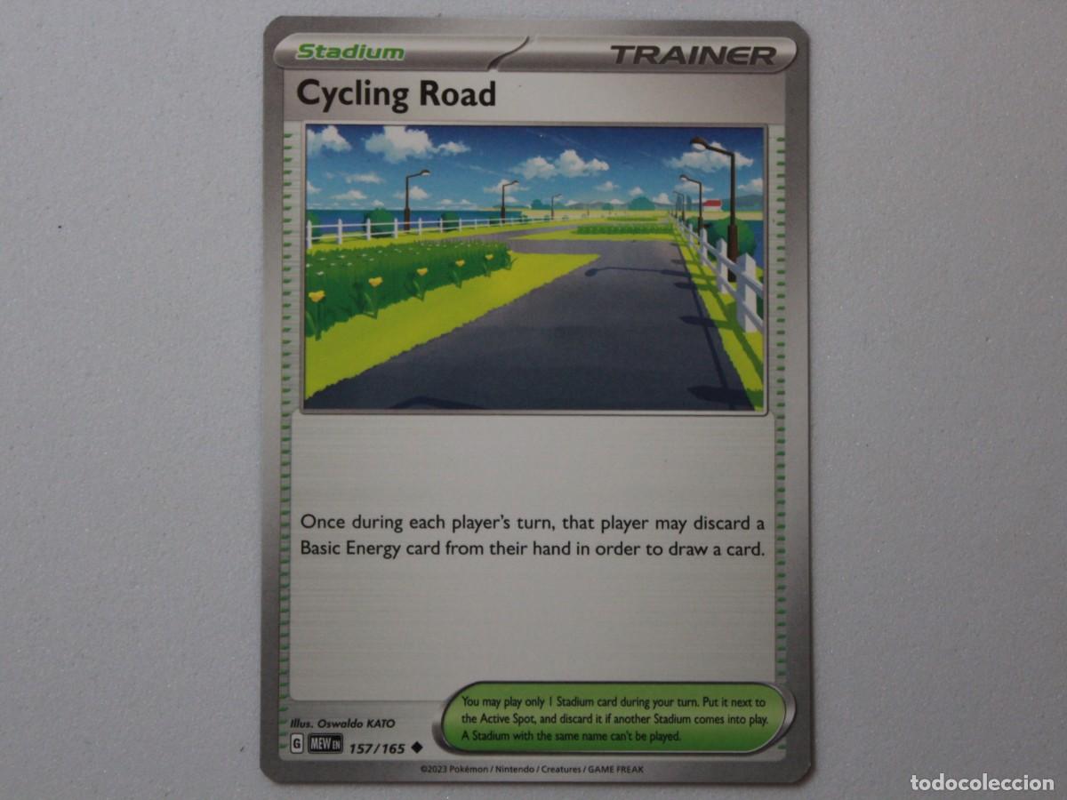 Trading Cards: Carta Pok&eacute;mon Cycling Road 157/165 Pok&eacute;mon 151 Trainer Stadium