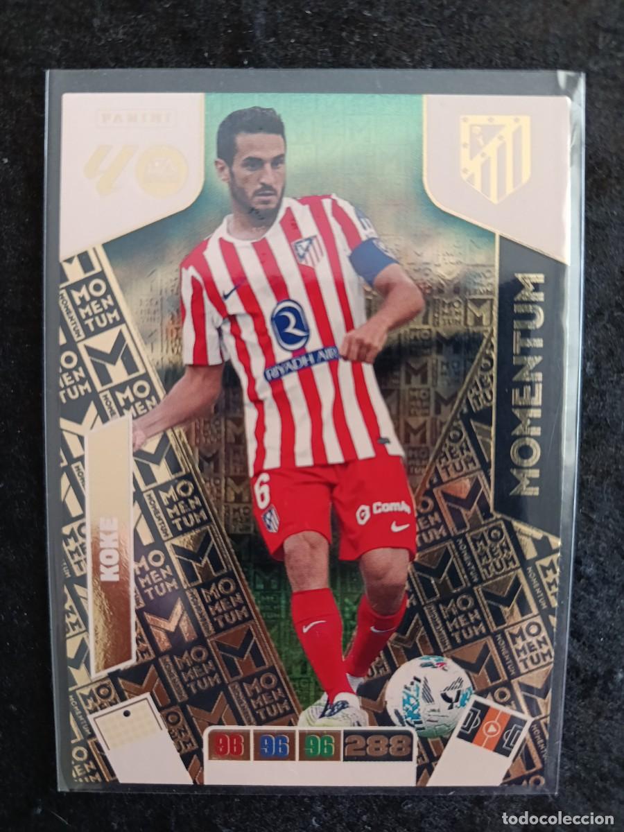 Trading Cards: ADRENALYN XL 2025/26. KOKE &rdquo;MOMENTUM&rdquo; AT.MADRID