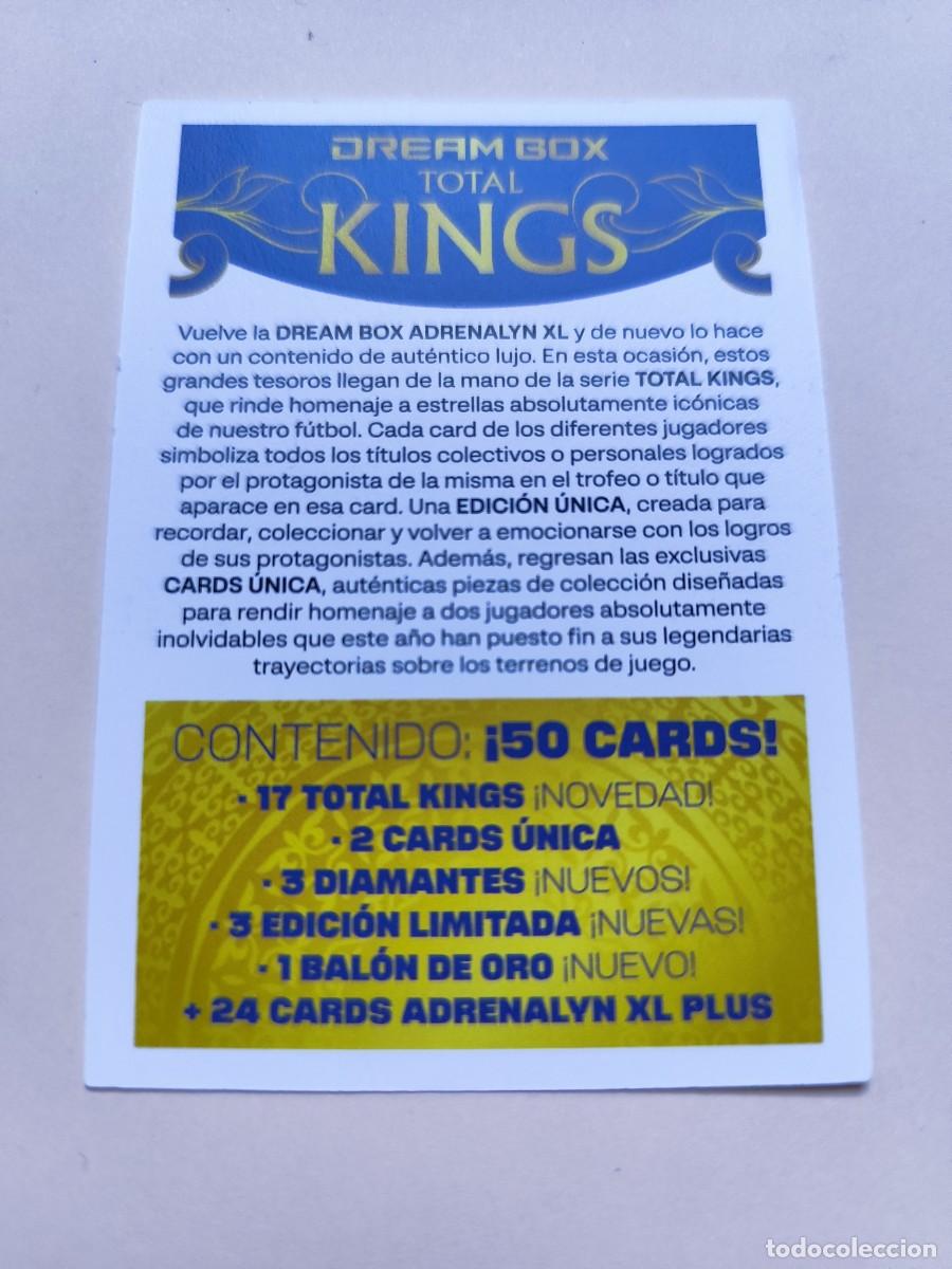 Cartes &agrave; &Eacute;changer: Adrenalyn Liga 2025/26. Dream box Total Kings, carta informativa