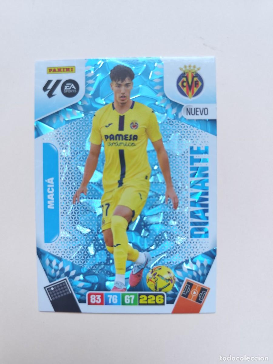Trading Cards: Adrenalyn Liga 2025/26. Dream box Total Kings, nuevo Diamante Maci&aacute; - Villarreal