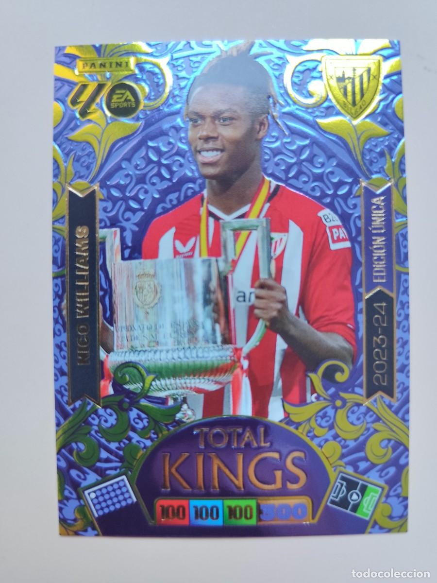 Trading Cards: Adrenalyn Liga 2025/26. Dream box Total Kings, edici&oacute;n &uacute;nica Nico Williams - Athletic Bilbao