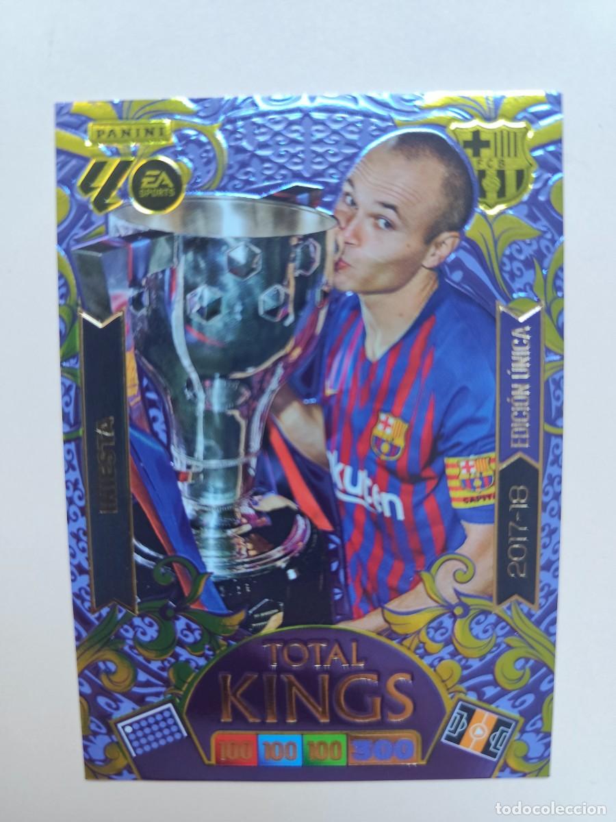 Trading Cards: Adrenalyn Liga 2025/26. Dream box Total Kings, edici&oacute;n &uacute;nica Iniesta - Barcelona